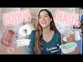 Baby Haul | Everything I got for my first baby + Baby Shower gifts