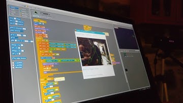 2016 10 01 Coder Dojo Quinn Kinect Scratch Asteroids