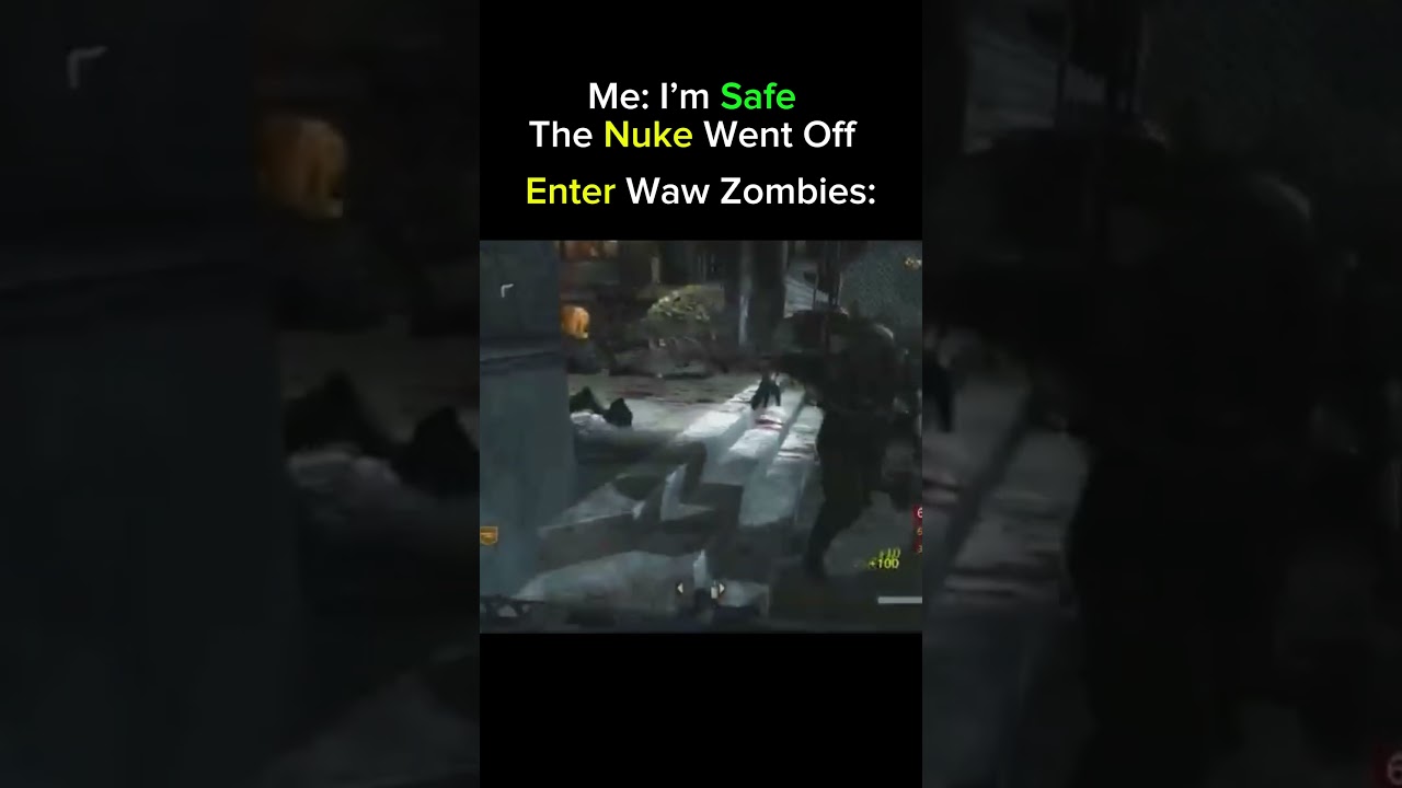 😭 Waw zombies different!!! 