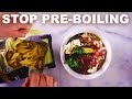 You dont have to preboil pasta for baked dishes