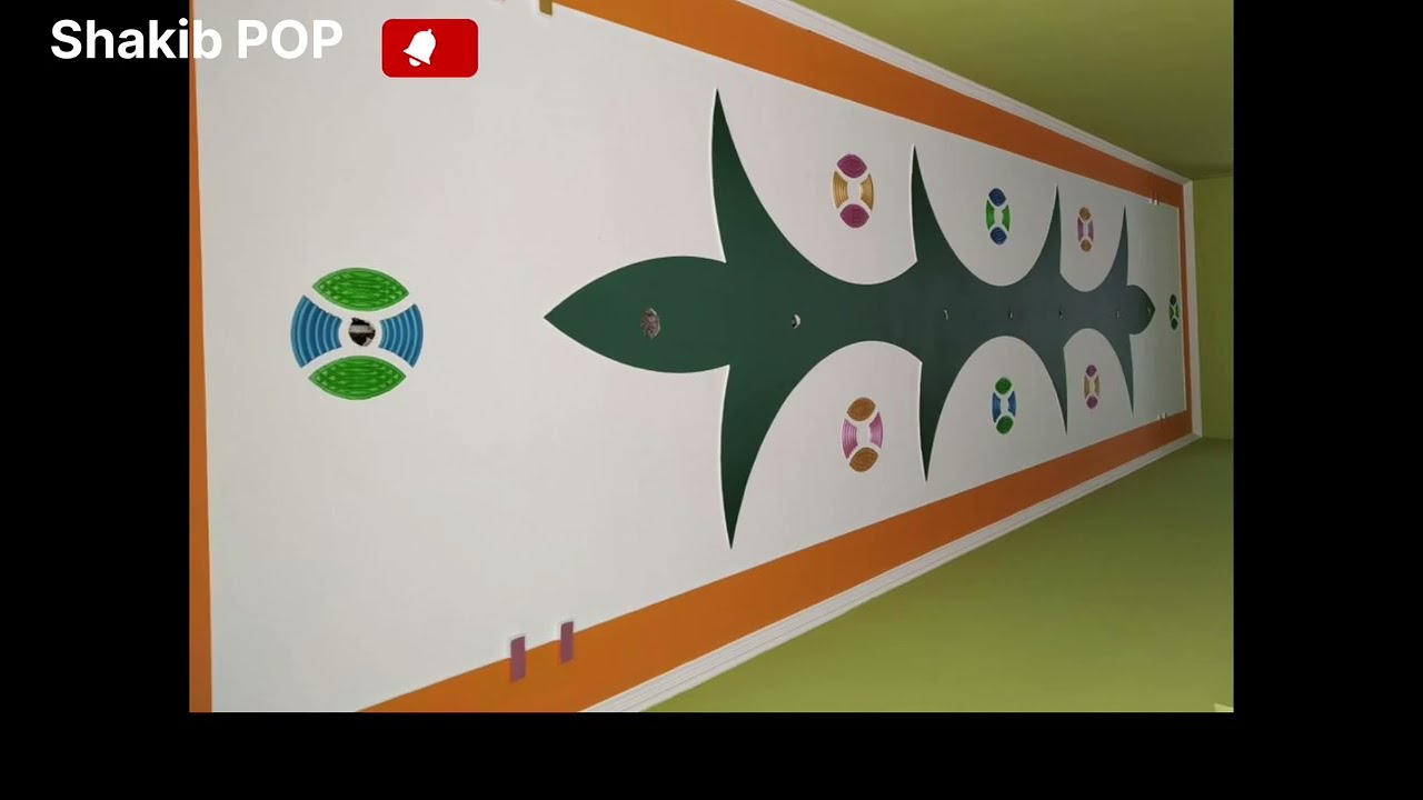 POP design plus minus chhat ka POP design