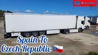 Spain To Germany and Czech Republic 🇨🇿 ||Life of a Truck Driver