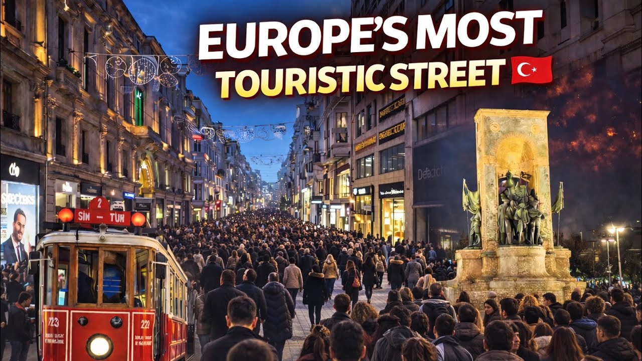 TURKEY’S MOST TOURISTIC STREET 🇹🇷#travel 