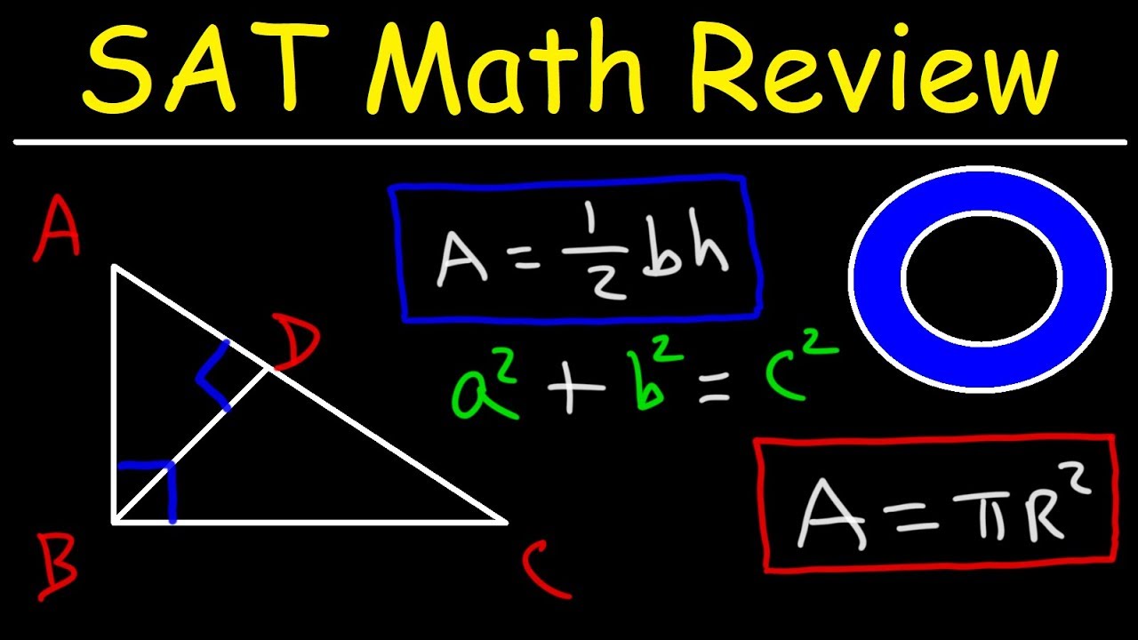 Geometry Introduction Basic Overview Review For Sat Act Eoc Math Lessons Midterm Final Exam Youtube