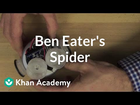 Ben Eater's Spider | Home-made robots | Electrical engineering | Khan Academy