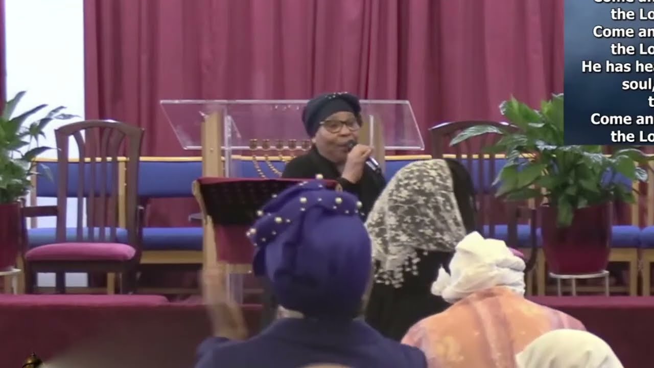 Карибский хоровой попурри 🎵🎵 | Приходите и позвольте мне рассказать вам | Церковь Бога, 7-й день ...