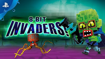 8-Bit Invaders! - Launch Trailer | PS4