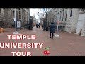 Walk Temple University tour (MAIN CAMPUS ) w/ narration