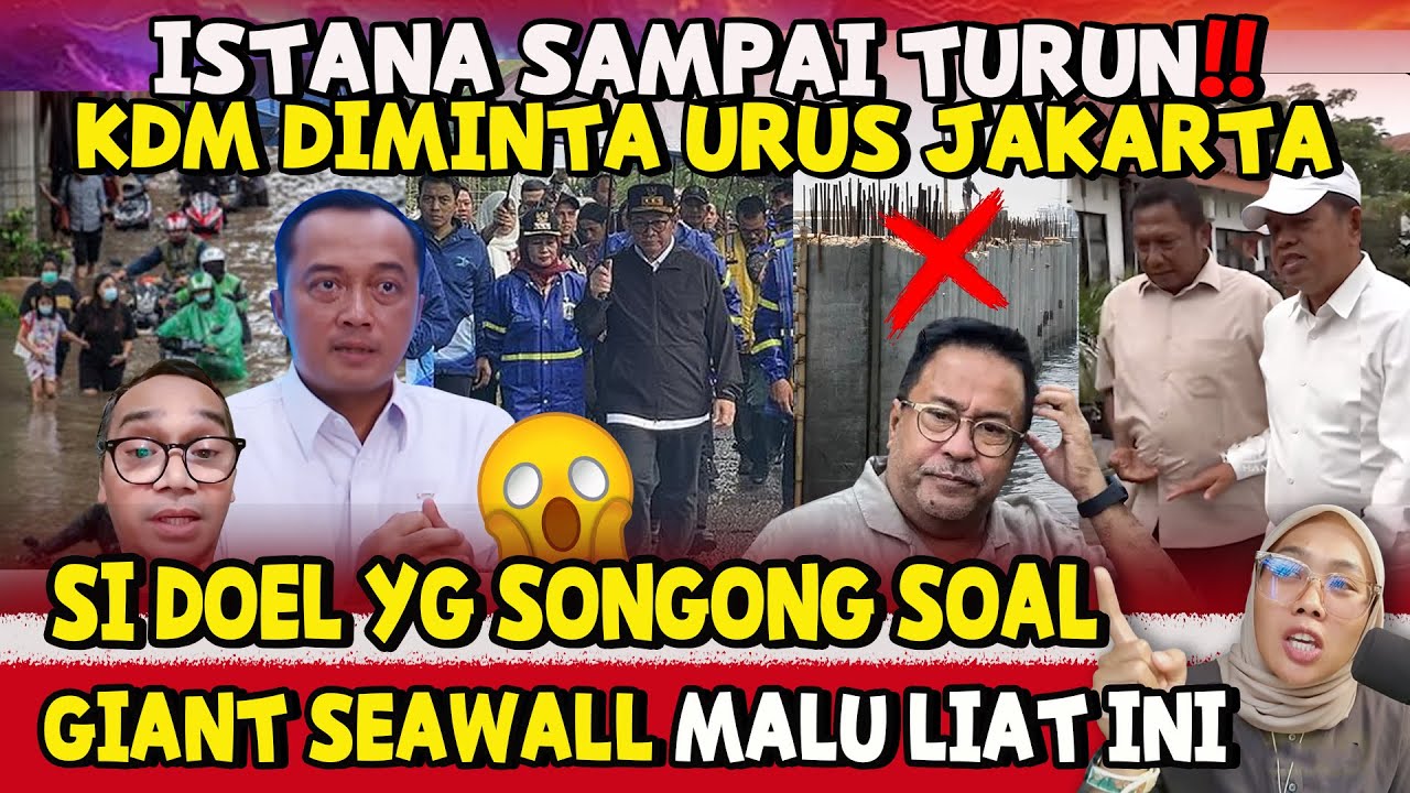VIRALL ! ISTANA MINTA MAAF GARA2 PRAMONO, KDM DIMINTA UNTUK KE JAKARTA!! GIANT SEA WALL BUKAN OMON2!