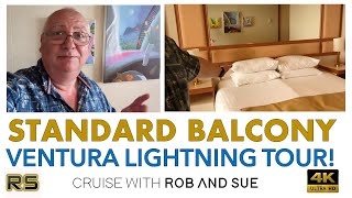 P & O VENTURA | STANDARD BALCONY CABIN  TOUR