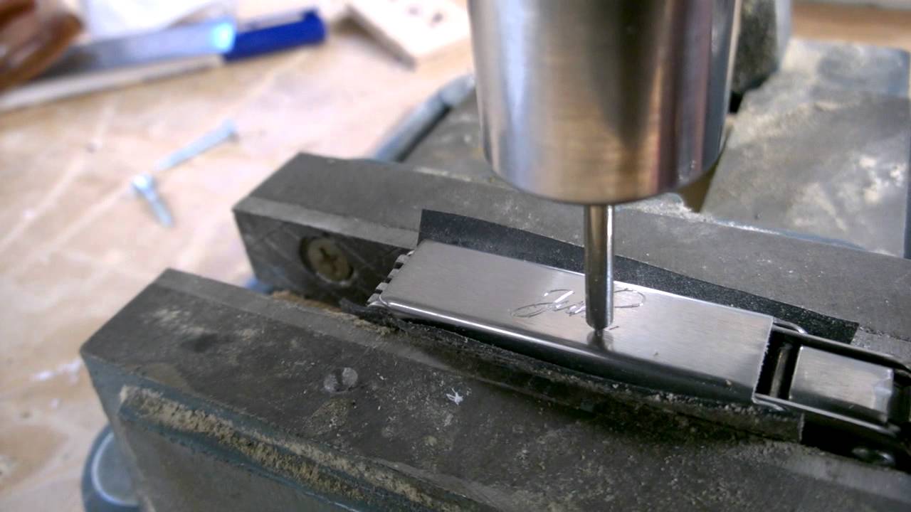 CNC Drag Engraving Test - YouTube