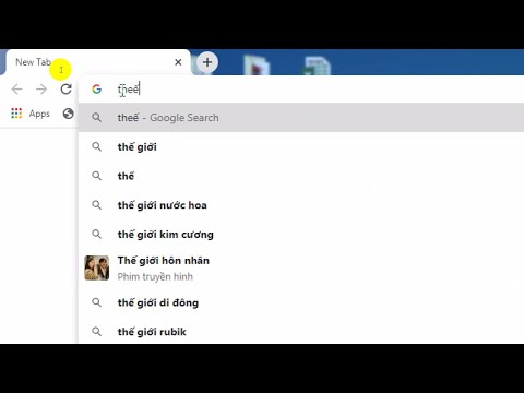 #1 Hướng dẫn khắc phục lỗi gõ dấu tiếng Việt trên thanh địa chỉ của trình duyệt Google Chrome Mới Nhất