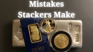 Top 5 Mistakes Stackers Make (MUST WATCH!)