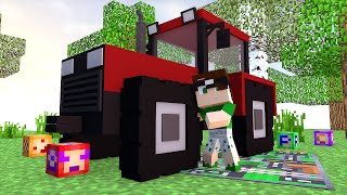 Minecraft MIKE NASCEU DE UM TRATOR !! (Build Battle)