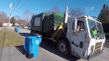 WM Heil Python 102999 revving and packing trash part 1 1/26/19