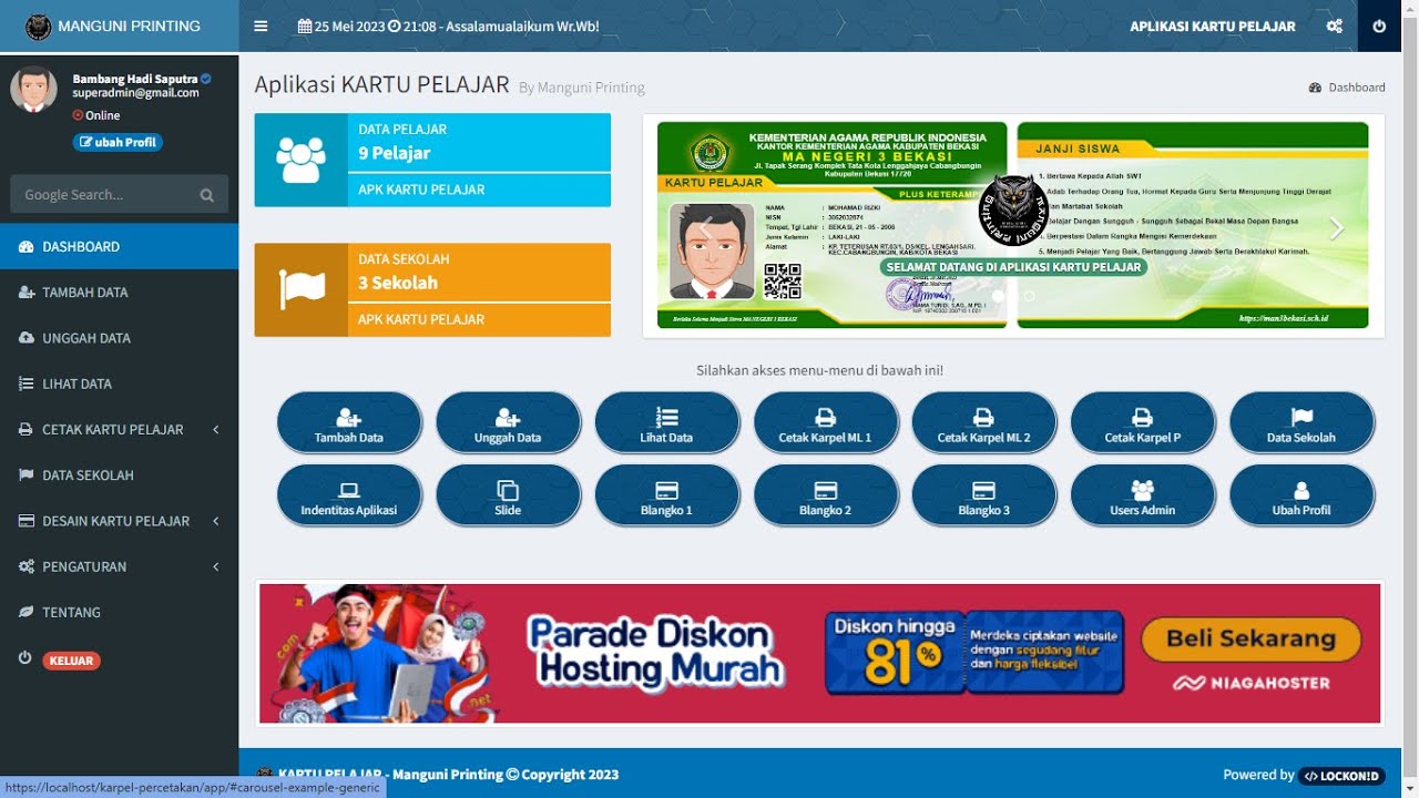 Aplikasi Kartu Pelajar Bisa Di Edit