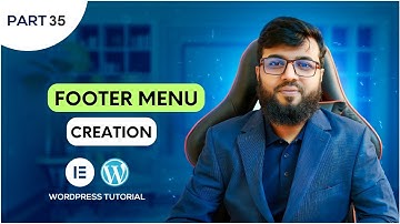 #WordPress 35: How To Create Footer Menu In WordPress | WordPress Full Course