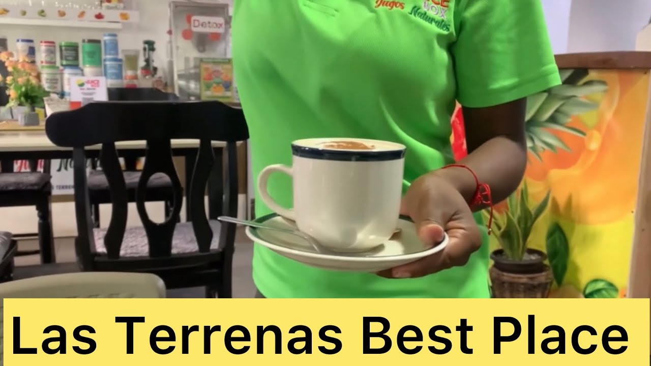 First time in Las Terrenas eating healthy foods and drinks 