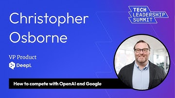 "How to Compete with OpenAI and Google", Christopher Osborne | PMF 2024