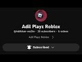 Then vs now adil playz roblox