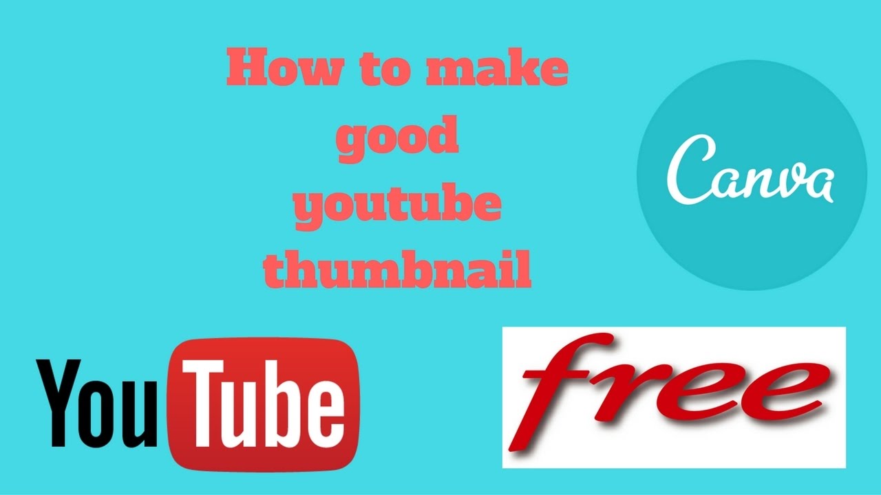 How to make a good youtube Thumbnail. YouTube