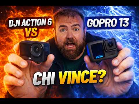DJI ACTION 6 VS GOPRO 13: CHI VINCE?