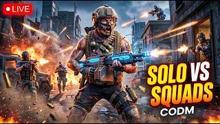 SOLO Vs SQUADS | CODM BR New Update LIVE