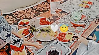 iftar party at home🤍mini vlog🌟#youtubevlog#youtube