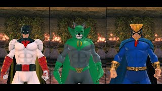 Space Ghost Dynomutt Dog Wonder and Blue Falcon Style cosplay Dcuo