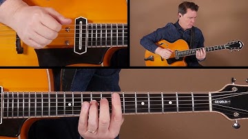🎸 Jazz Guitar Comping Lesson - "What If?": Performance - Sean McGowan
