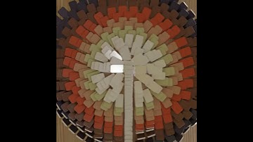 dominoes falling in blender || Blender Animation || Blender cycles