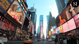 Driving through Times Square | New York City (NYC) | 4K