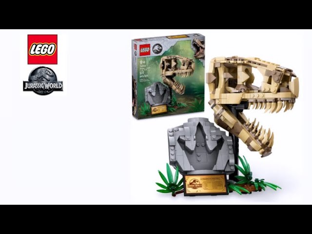 ▻ Très vite testé : LEGO Jurassic World 76964 Dinosaur Fossils : T-rex  Skull - HOTH BRICKS