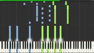 Geometry Dash - Stereo Madness [Piano Tutorial Synthesia]