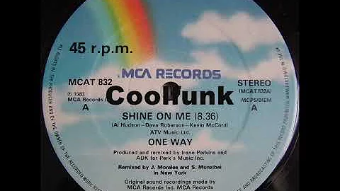One Way - Shine On Me (12 inch 1983)