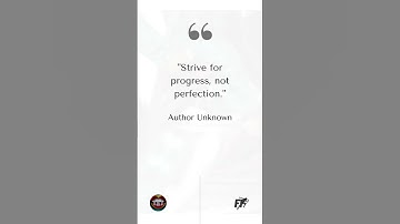 "Strive for progress, not perfection." Author Unknown || FitFlex