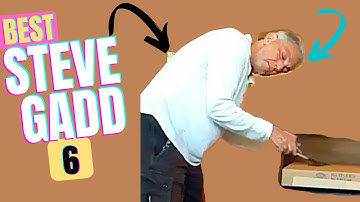 BRUSHES on a PIZZABOX! ► STEVE GADD ►  TEARS IN MY EYES !