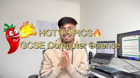 OCR J277 Paper 1 Hot Topics 2024 - GCSE Computer Science