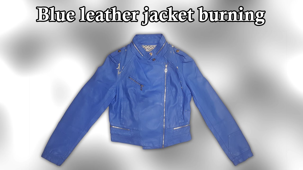 Leather jackets burning 5 - YouTube