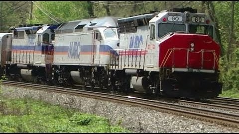 RARE ! 3 Different Engine MARC Train