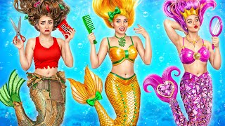 Rich vs Broke vs Giga Rich Mermaid | Funny Situations by Multi DO Challenge
