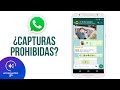 ¿WhatsApp PROHIBIRÁ hacer capturas de pantalla? | El Recuento Go