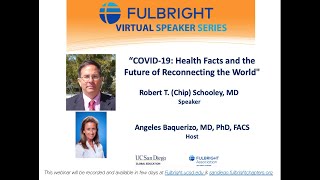 Fulbright Virtual Speaker Series - Dr. Robert Schooley