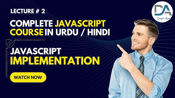 JavaScript Implementation in Hindi / Urdu | Internal and External JavaScript