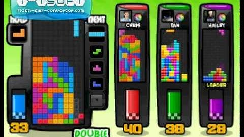 Tetris Battle 4P 49秒