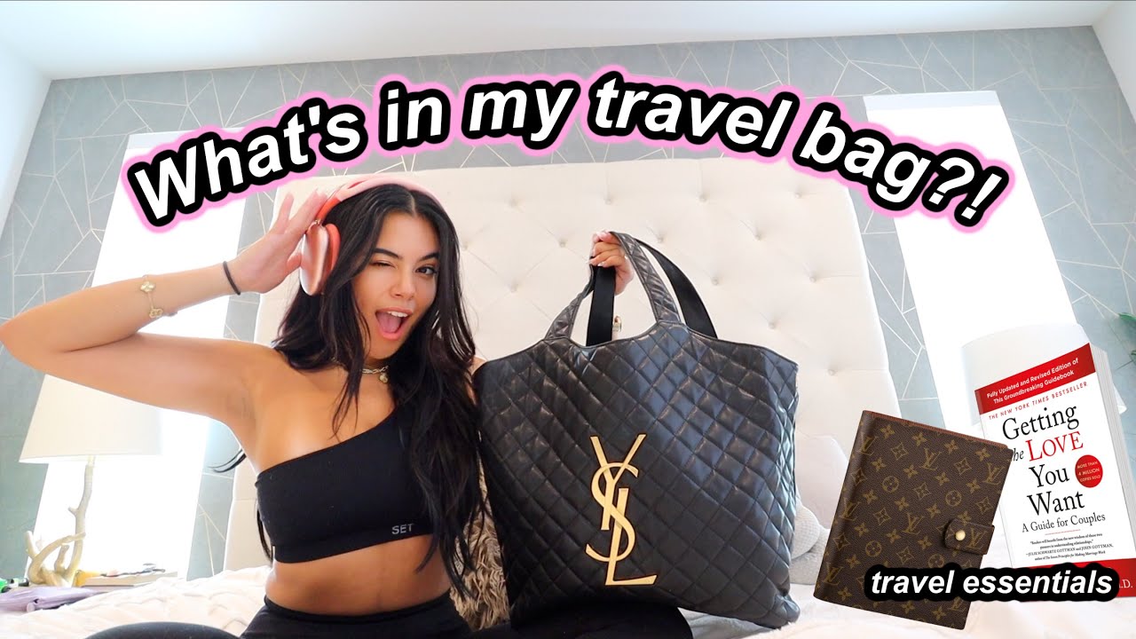 WHATS IN MY TRAVEL BAG Carry On  Travel Essentials
