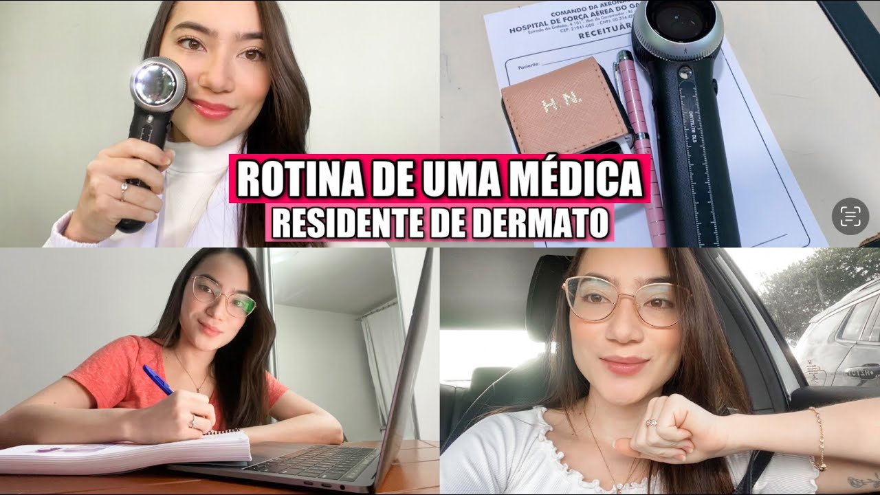 MEDVLOG ROTINA DE UMA MÉDICA RESIDENTE DE DERMATOLOGIA - Harumy Nakanishi