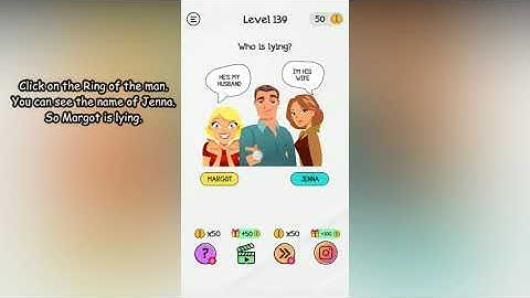 Braindom Level 139 Who is lying?