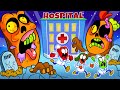 GIANT ZOMBIE AND WEREWOLF AT THE HOSPITAL