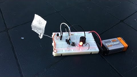Motion Detector NE555 timer - Tutorial